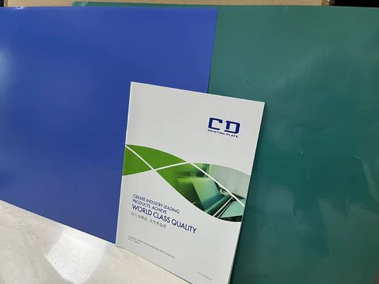 Plat Pencetakan PS Positif Lapisan Tunggal Dengan 80-100 MJ/cm2 Energi Pencitraan Dan 220°C Piring Panggang Untuk Pencetakan Offset