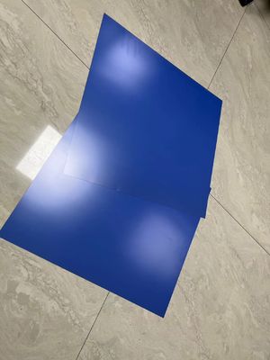 Plat CTP berlapis tunggal Aluminium Biru Untuk Pencetakan Offset Dengan Ketebalan 0,30mm