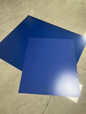 0.15mm Ketebalan Biru CTCP Printing Plate Single Coat Dengan Kompatibilitas Baik Untuk Offset Printing