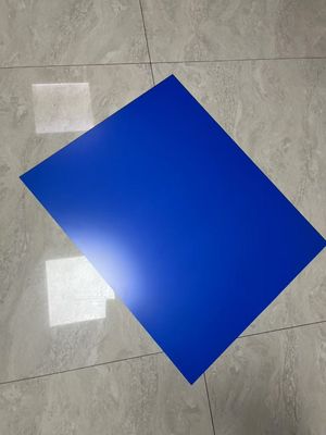 Pelat CTP Lapisan Ganda Dengan Lampu Kuning Aman Untuk Sumber Cahaya Sensitif Presisi Tinggi 830nm Dan Ukuran 0,15mm Hingga 0,40mm