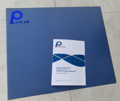 CTCP Printing Plate Dengan 120-140mJ/cm2 Energi Laser Dan Gaya Positif Untuk Offset Printing