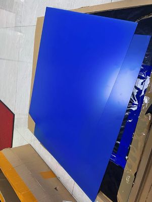 Plat cetak CTCP biru dengan substrat aluminium berbutir elektrokimia