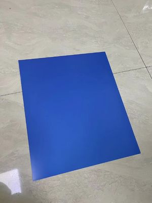 Pelat Cetak CTCP Aluminium Biru Positif yang Disesuaikan Dengan Ketebalan 0.15mm Untuk Pencetakan Koran
