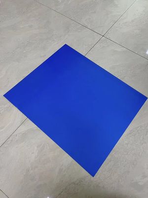 Pelat Cetak CTCP Aluminium Biru Positif yang Disesuaikan Dengan Ketebalan 0.15mm Untuk Pencetakan Koran