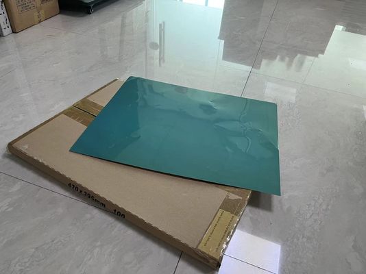Custom Single Coat Green PS Printing Plate Untuk Mesin Percetakan Offset