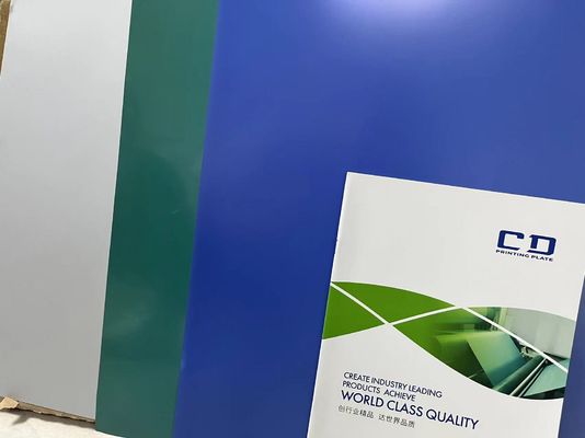 CTCP Plate UV CTP Plate Aluminium Material Untuk Mesin Percetakan Offset