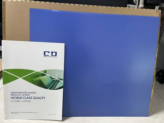 Plat pencetakan CTCP positif berlapis tunggal dengan energi paparan 40-50mj/cm2 untuk pencetakan surat kabar