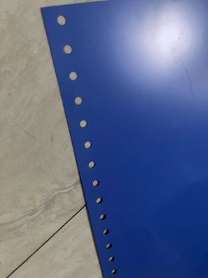 Piring CTP berlubang biru Piring CTP termal dengan masa simpan 18 bulan