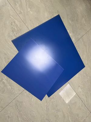 Pelat CTP Termal Lapis Tunggal Dengan Energi Paparan 110-130 Mj/c㎡ Dan Warna Biru Untuk Percetakan Offset