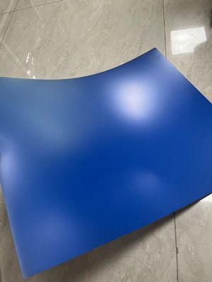 0.15mm Ketebalan Biru CTCP Printing Plate Single Coat Dengan Kompatibilitas Baik Untuk Offset Printing