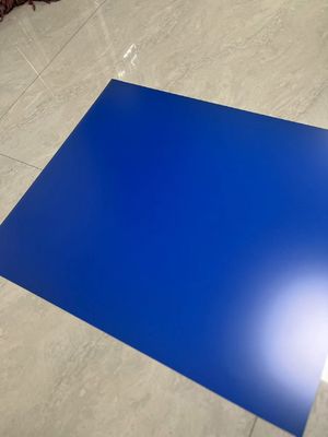 Pelat CTP Termal Lapisan Biru Dengan Lebar Gulungan Maksimum 1350 Mm Untuk 350000 Cetakan Percetakan Offset Tanpa Dibakar