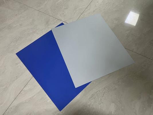 Plat CTP Termal Biru Dengan Waktu Pengembangan 25±5s Dan 0,30mm Untuk Percetakan Offset