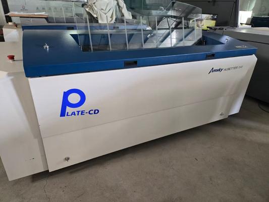 Semi otomatis Komputer ke Cylinder Plate Printer 220V teknologi inovatif memastikan pencitraan plat yang akurat dan cetakan yang konsisten