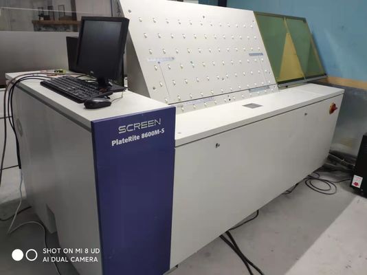 Mesin Pembuat Pelat CTP Offset Printing 400*350mm Pencitraan Akurat