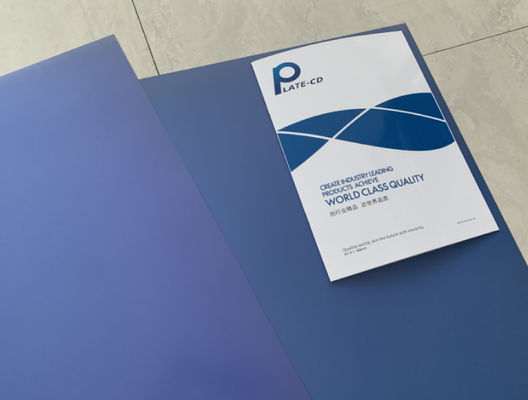 Ukuran yang dapat disesuaikan Piring CTP Termal Dengan 110-130 Mj / cm2 Energi Paparan Dan 1680 * 1480mm Ukuran Produksi Maksimal